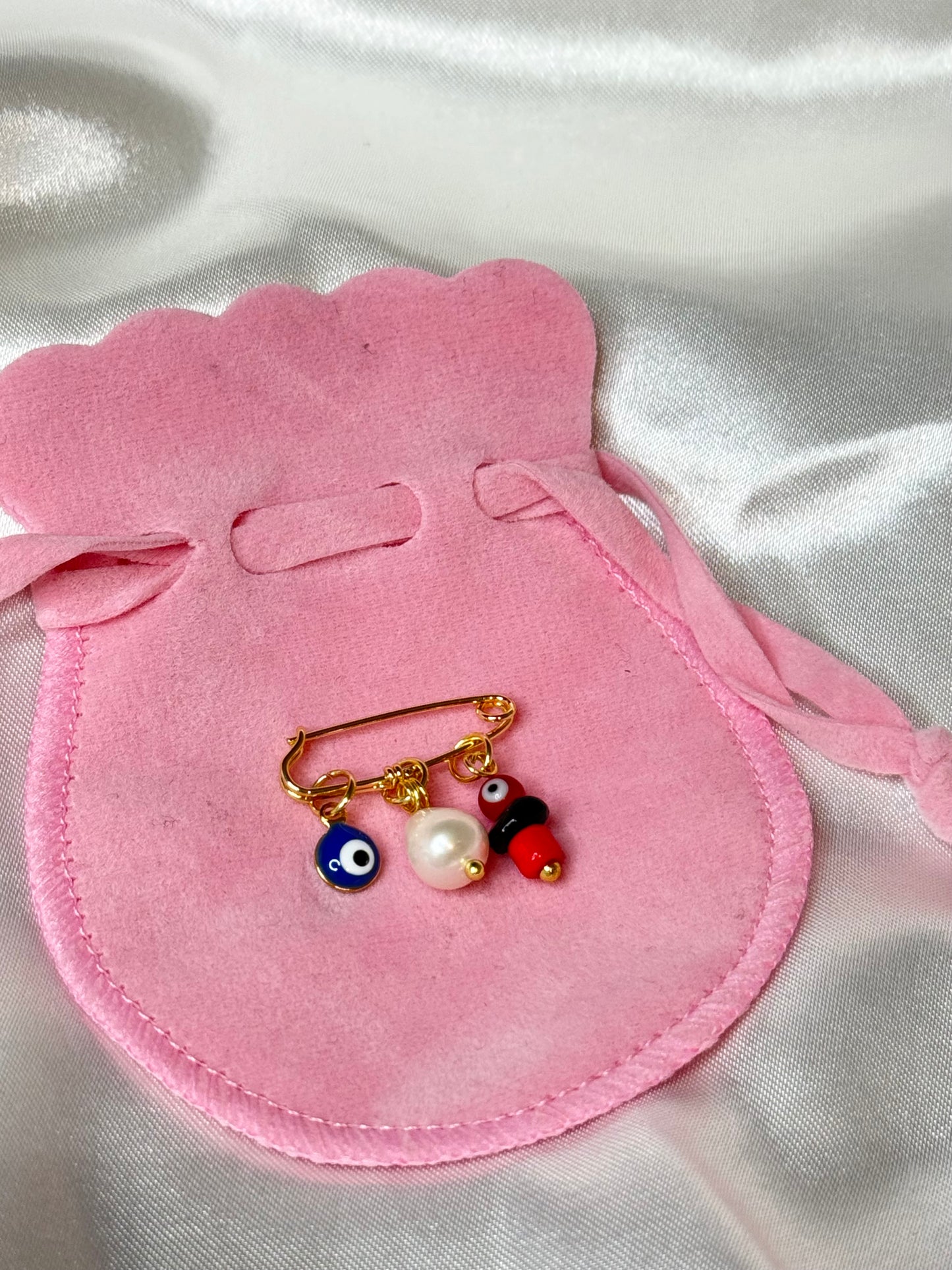 Cute Evil Eye Baby Clothing Pin