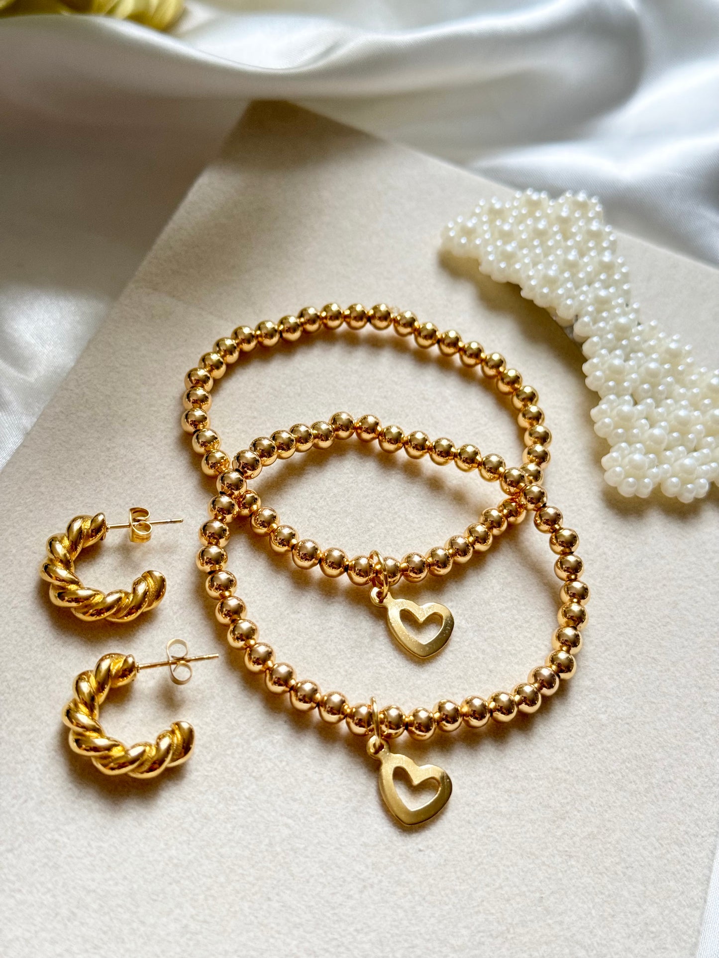 Golden Love Bracelets
